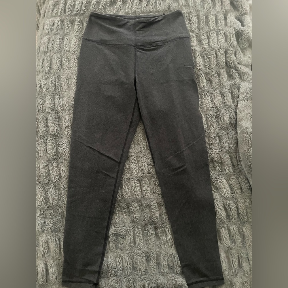 Grey Lululemon Winter Leggings